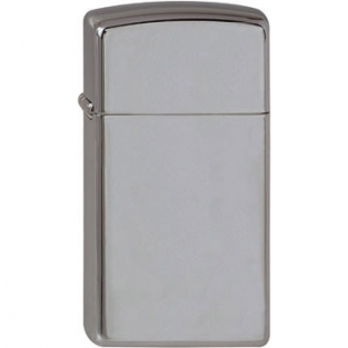 Zippo slim black ice inclusief graveren